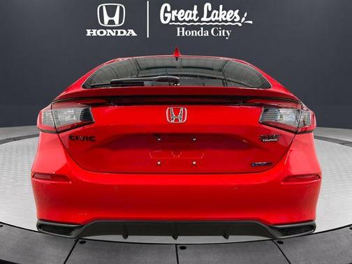 Red 2026 Honda Civic Hybrid Sport Touring