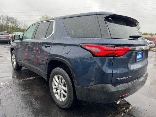 Northsky Blue Metallic 2023 Chevrolet Traverse LS
