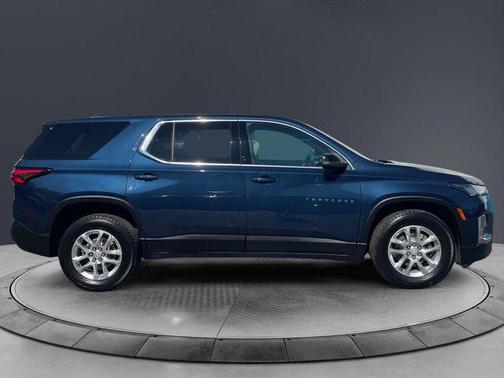 Northsky Blue Metallic 2023 Chevrolet Traverse LS
