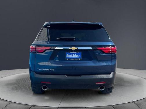 Northsky Blue Metallic 2023 Chevrolet Traverse LS