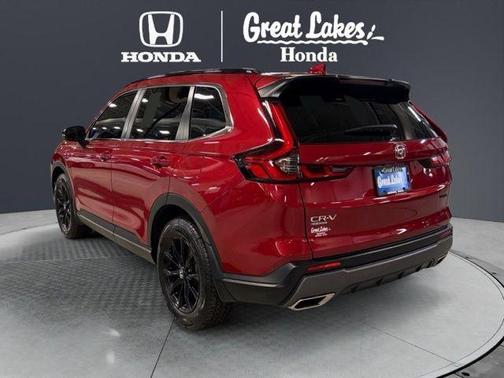 Radiant Red Metallic 2024 Honda CR-V Hybrid Sport
