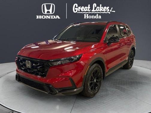 Radiant Red Metallic 2024 Honda CR-V Hybrid Sport