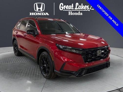 Radiant Red Metallic 2024 Honda CR-V Hybrid Sport