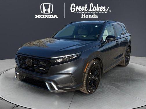 Meteorite Gray Metallic 2024 Honda CR-V Hybrid Sport Touring