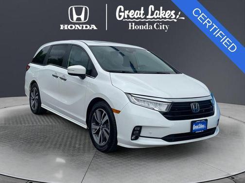 Platinum White Pearl 2022 Honda Odyssey Touring