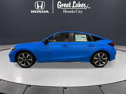 Boost Blue Pearl 2026 Honda Civic Hybrid Sport Touring
