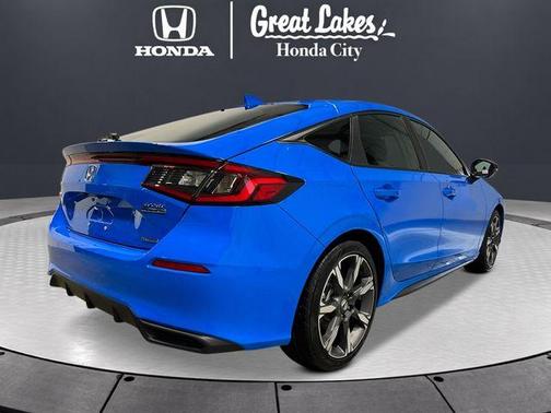 Boost Blue Pearl 2026 Honda Civic Hybrid Sport Touring