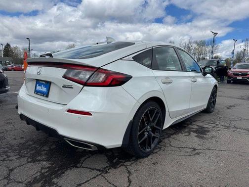 Platinum White Pearl 2023 Honda Civic Sport Touring