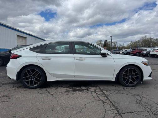 Platinum White Pearl 2023 Honda Civic Sport Touring