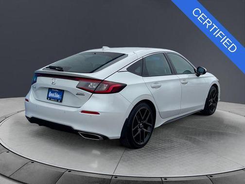 Platinum White Pearl 2023 Honda Civic Sport Touring