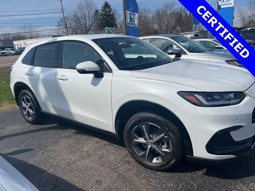 Platinum White Pearl 2024 Honda HR-V EX-L