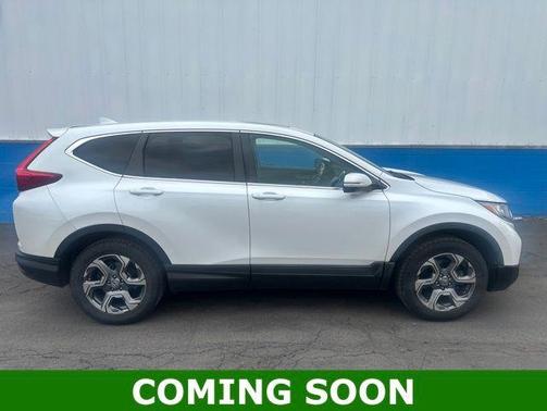 White 2019 Honda CR-V EX