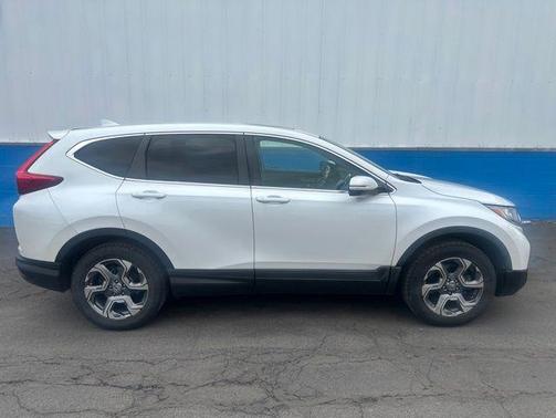 Platinum White Pearl 2019 Honda CR-V EX