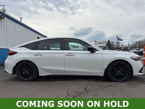 Platinum White Pearl 2023 Honda Civic Sport