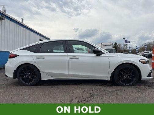 Platinum White Pearl 2023 Honda Civic Sport