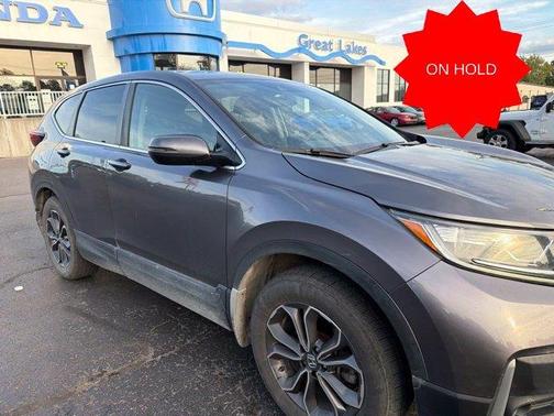 Modern Steel Metallic 2021 Honda CR-V EX