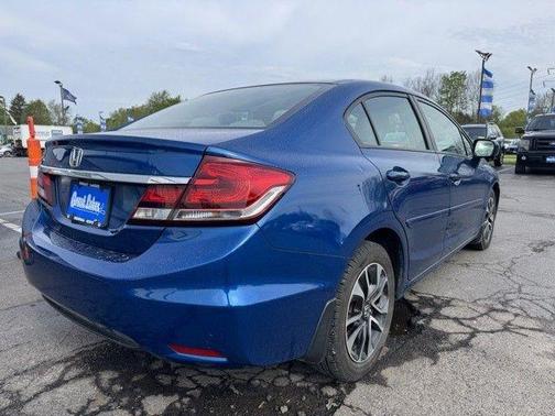 Dyno Blue Pearl 2015 Honda Civic EX