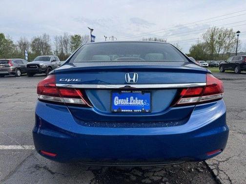 Dyno Blue Pearl 2015 Honda Civic EX