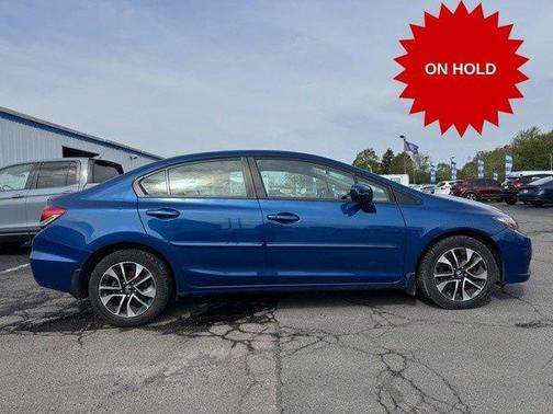 Dyno Blue Pearl 2015 Honda Civic EX