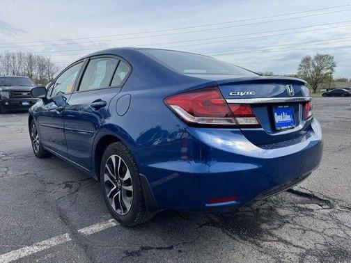 Dyno Blue Pearl 2015 Honda Civic EX