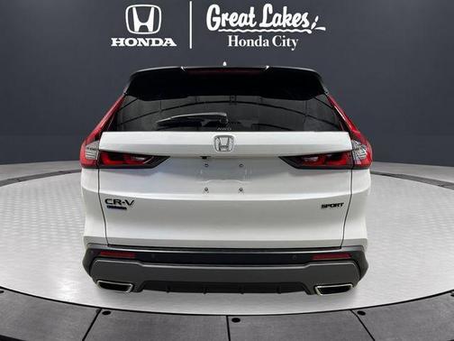 Platinum White Pearl 2026 Honda CR-V Hybrid Sport-L