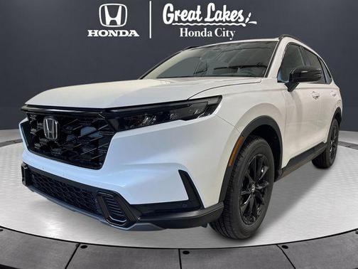 Platinum White Pearl 2026 Honda CR-V Hybrid Sport-L