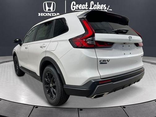 Platinum White Pearl 2026 Honda CR-V Hybrid Sport-L