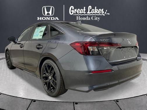 Meteorite Gray Metallic 2026 Honda Civic Sport