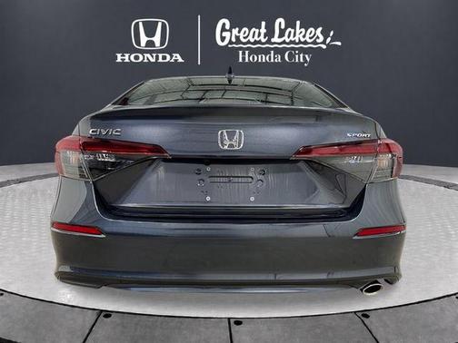 Meteorite Gray Metallic 2026 Honda Civic Sport