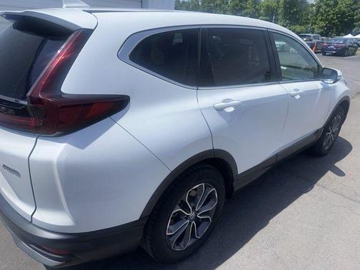 White 2020 Honda CR-V EX-L