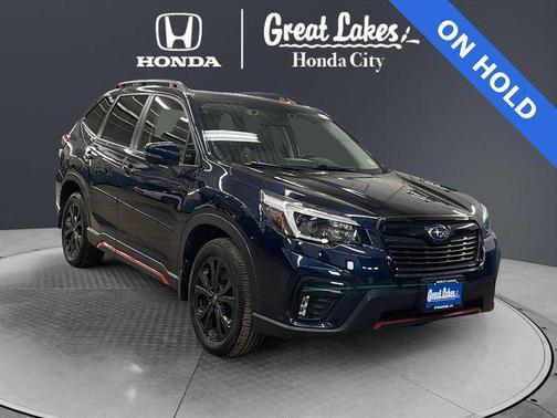 Dark Blue Pearl 2021 Subaru Forester Sport