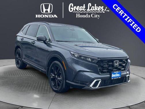 Meteorite Gray Metallic 2023 Honda CR-V Hybrid Sport Touring
