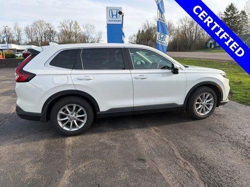 Platinum White Pearl 2025 Honda CR-V EX-L