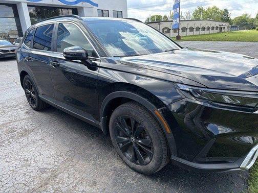 Crystal Black Pearl 2023 Honda CR-V Hybrid Sport Touring