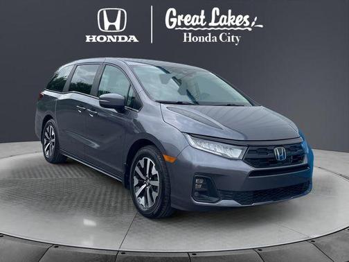 Modern Steel Metallic 2025 Honda Odyssey EX-L