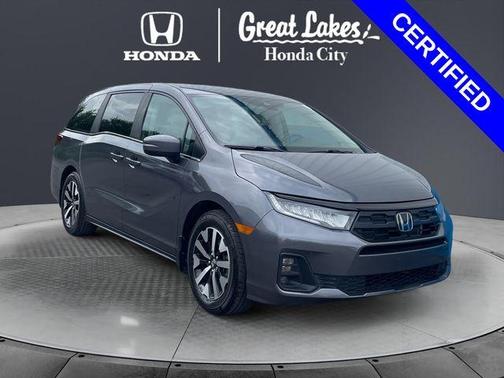 Modern Steel Metallic 2025 Honda Odyssey EX-L