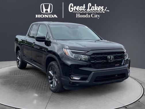 Crystal Black Pearl 2025 Honda Ridgeline Sport