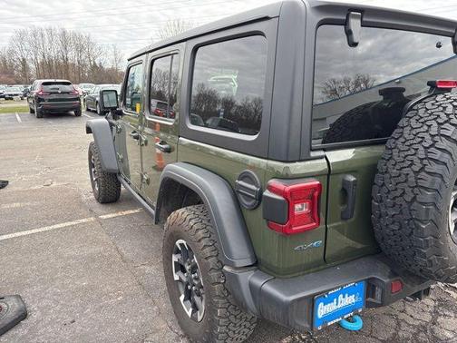 Sarge Green Clearcoat 2024 Jeep Wrangler 4xe Rubicon