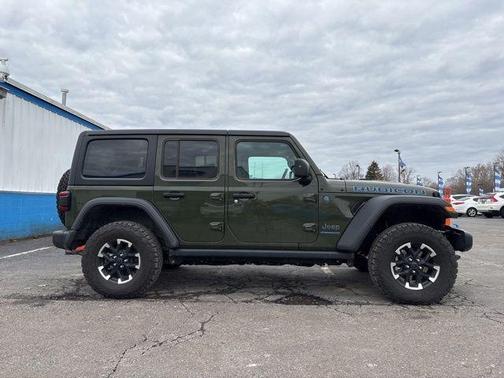 Sarge Green Clearcoat 2024 Jeep Wrangler 4xe Rubicon