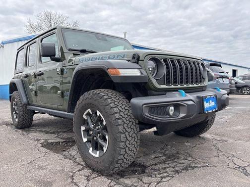 Sarge Green Clearcoat 2024 Jeep Wrangler 4xe Rubicon