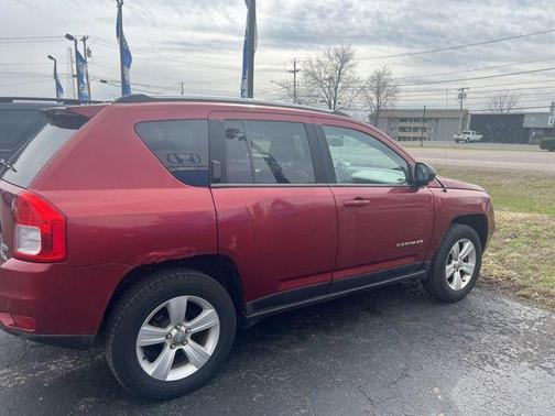 Deep Cherry Red Crystal Pearlcoat 2013 Jeep Compass Latitude