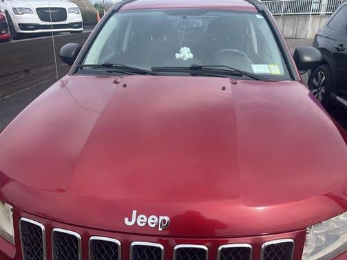 Red 2013 Jeep Compass Latitude