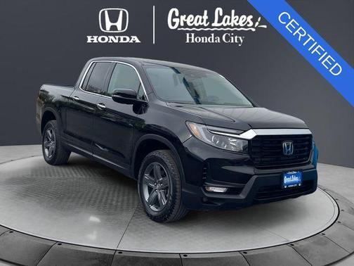 Crystal Black Pearl 2023 Honda Ridgeline RTL-E