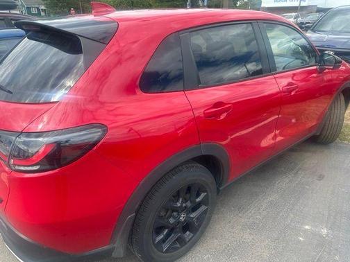 Red 2025 Honda HR-V Sport
