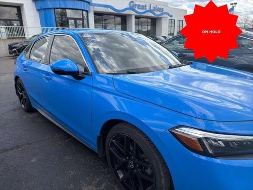Boost Blue Pearl 2023 Honda Civic Sport Touring