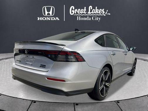 Solar Silver Metallic 2026 Honda Accord Hybrid Sport