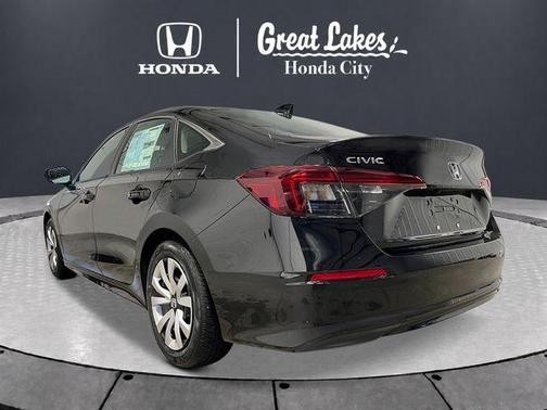 Black 2026 Honda Civic LX