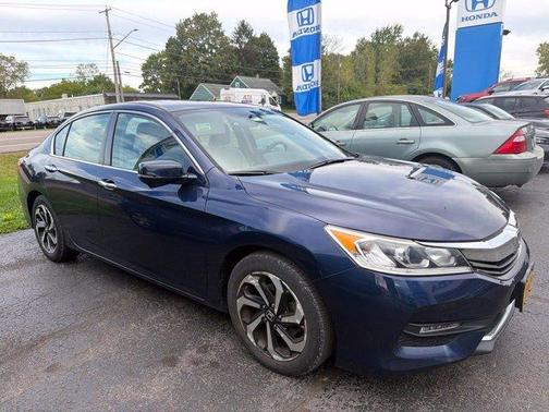 Obsidian Blue Pearl 2017 Honda Accord EX