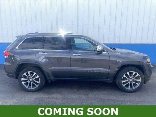 Granite Crystal Clearcoat Metallic 2018 Jeep Grand Cherokee Limited