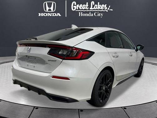 Platinum White Pearl 2026 Honda Civic Sport